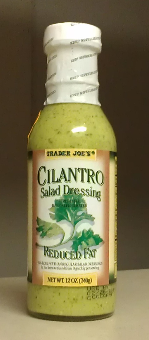 2012_12_13 Cilantro Dressing from Trader Joes.jpg