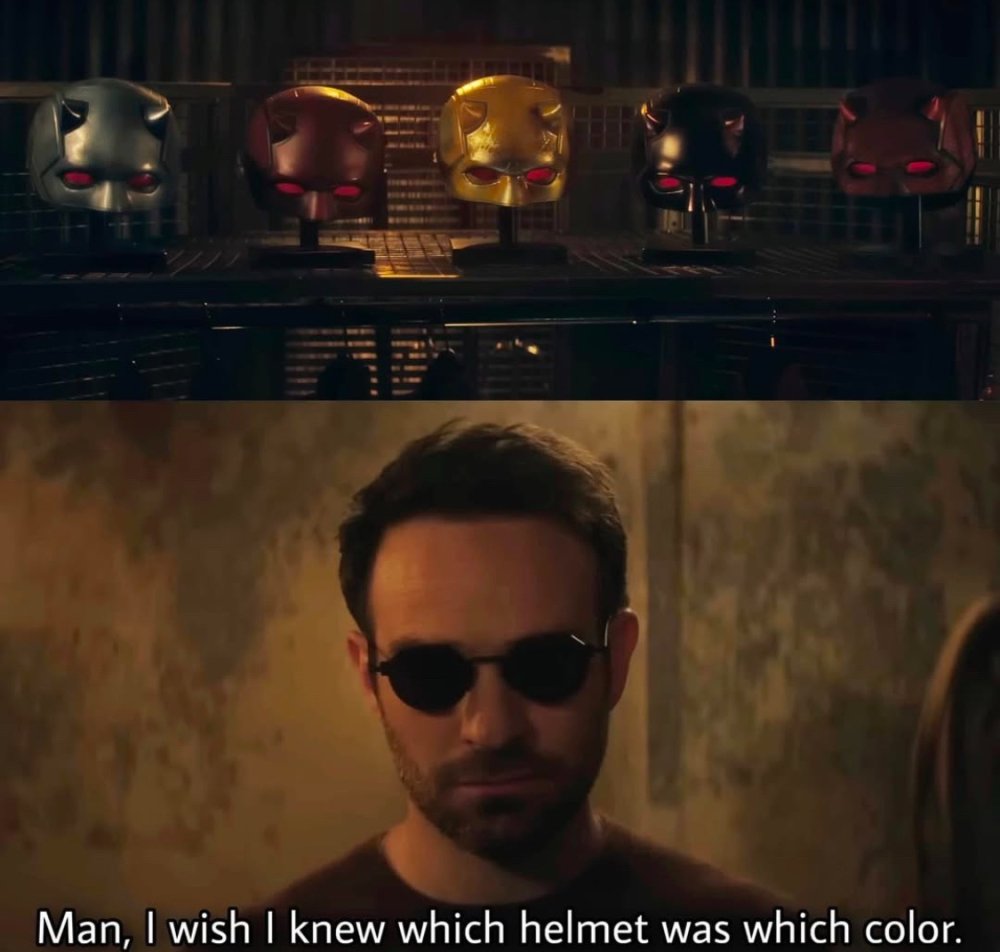 Daredevil has trouble accessorizing.jpeg