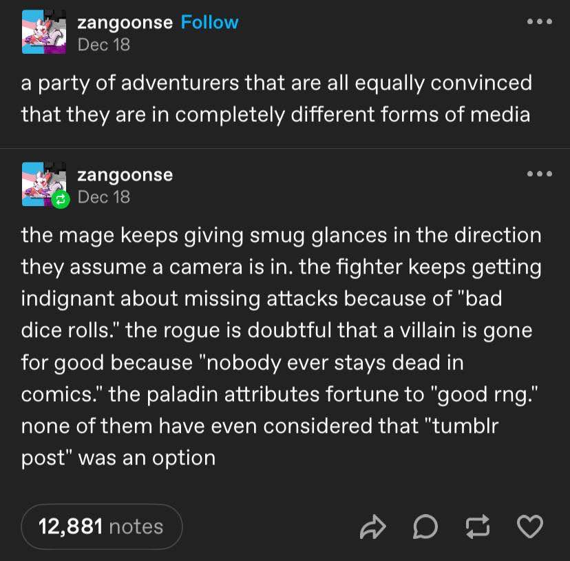 Everyone thinks they're in a different form of media.jpeg