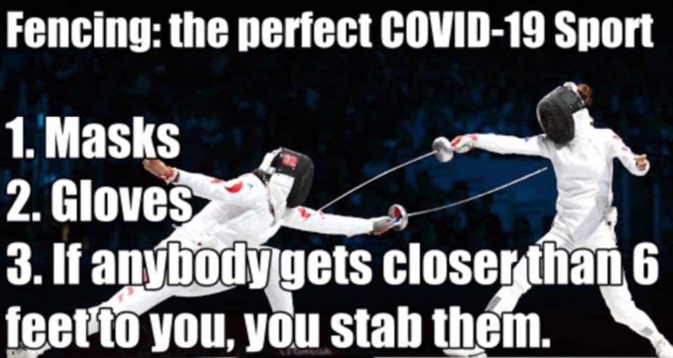 Fencing is the coronavirus sport.jpg