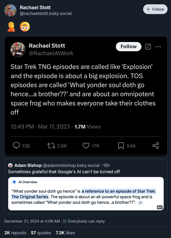 Google AI thinks Star Trek joke is actual Trek.png