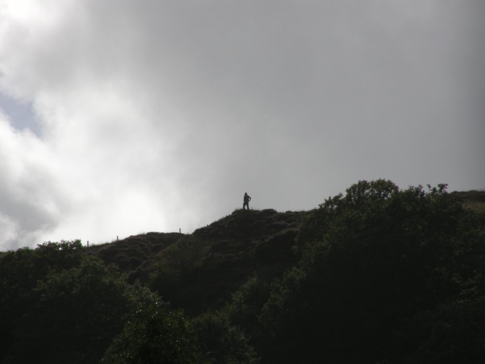 Man on a hill..JPG