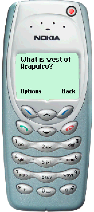 nokia-What is west of Acapulco.png