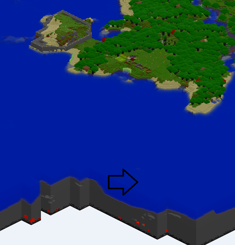 Ocean Monument location Minecraft -700, -120.PNG