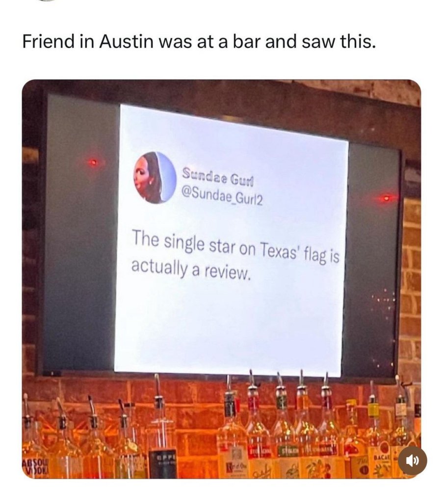 Single star on Texas flag is a review.jpeg