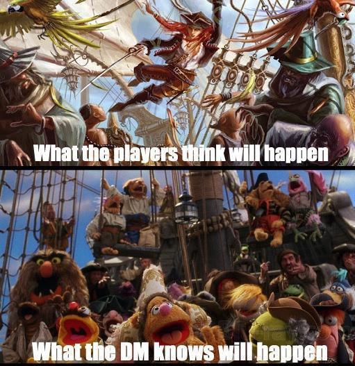 What the players think will happen _ DM knows will happen.jpeg